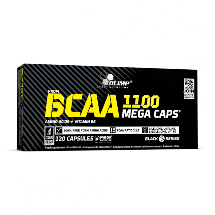 Olimp BCAA 1100 Mega Caps 120 Capsules