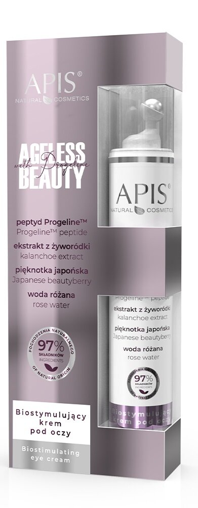 Apis Ageless Beauty Biostymulujący Krem pod Oczy z Progeliną 10ml