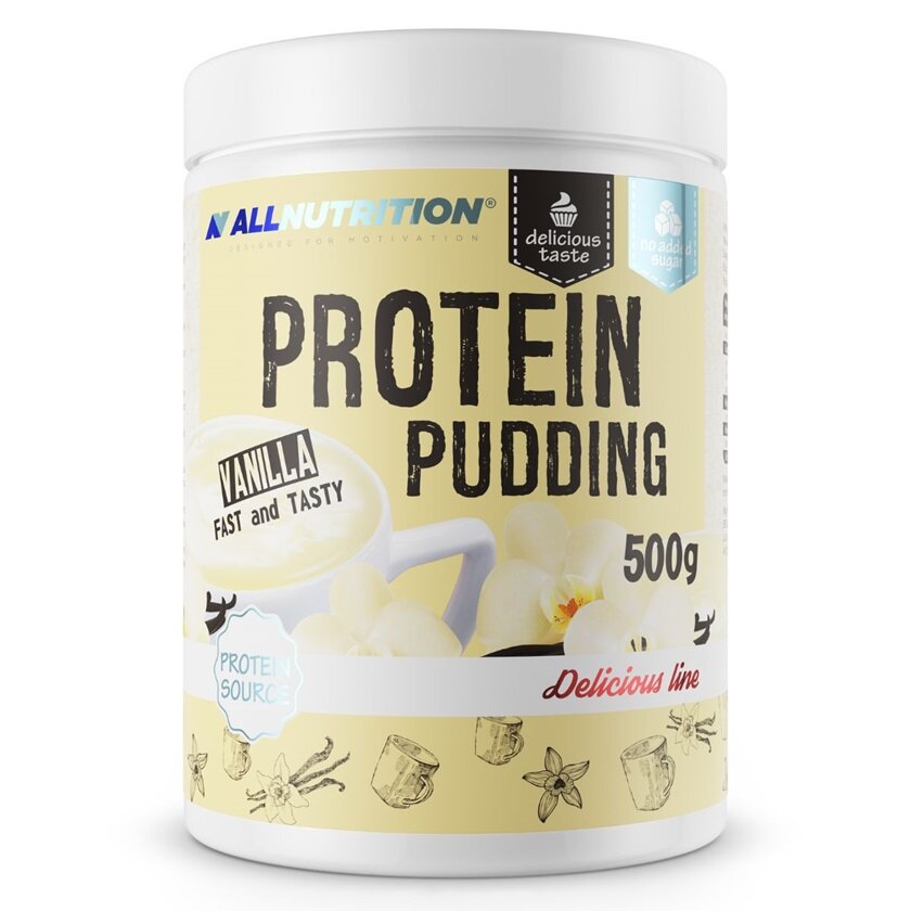 Allnutrition Delicious Line Protein Pudding Vanilla Flavor Pudding 500g