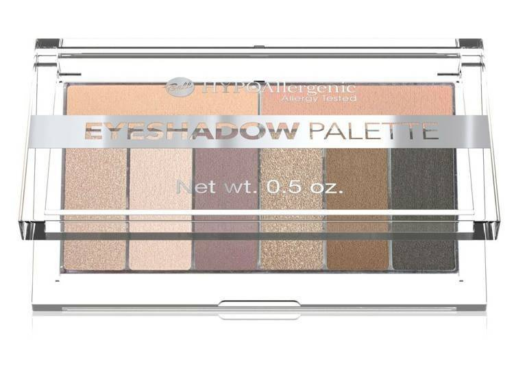 Bell HypoAllergenic Eyeshadow Palette Long-Lasting Make-Up Effect 02 17g