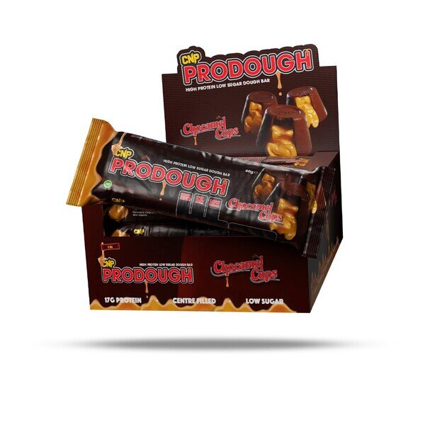 ProDough, Chocamel Cups - 12 x 60g