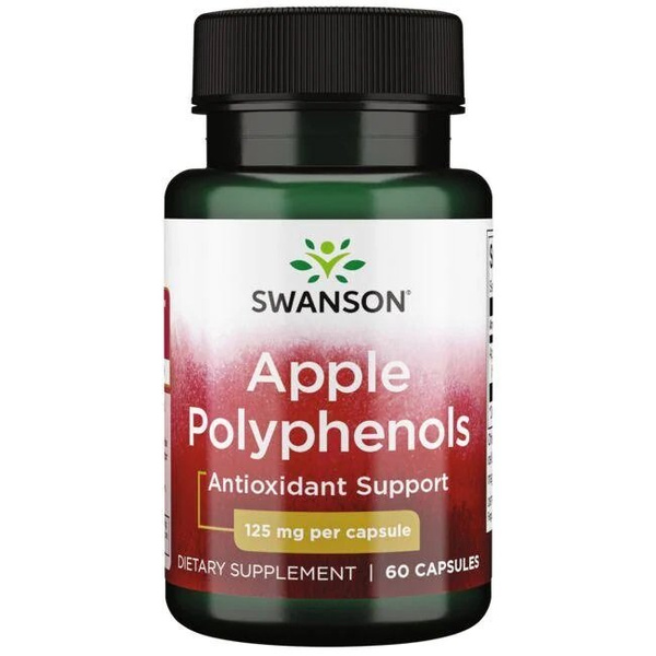 Swanson Apple Polyphenols 125mg 60 Capsules