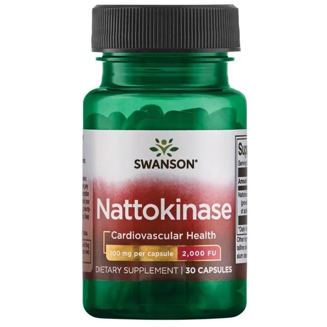 Swanson Nattokinase 100mg 30 Capsules
