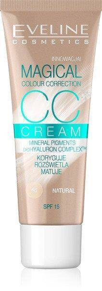 Eveline CC Cream Magical Colour Correction Natural 30ml