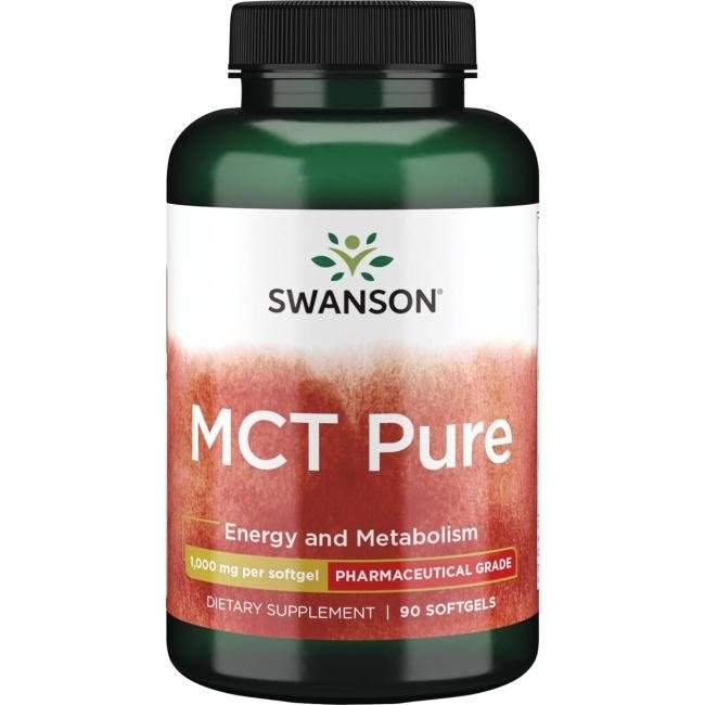 Swanson MCT Pure 1000mg 90 Kapsułek