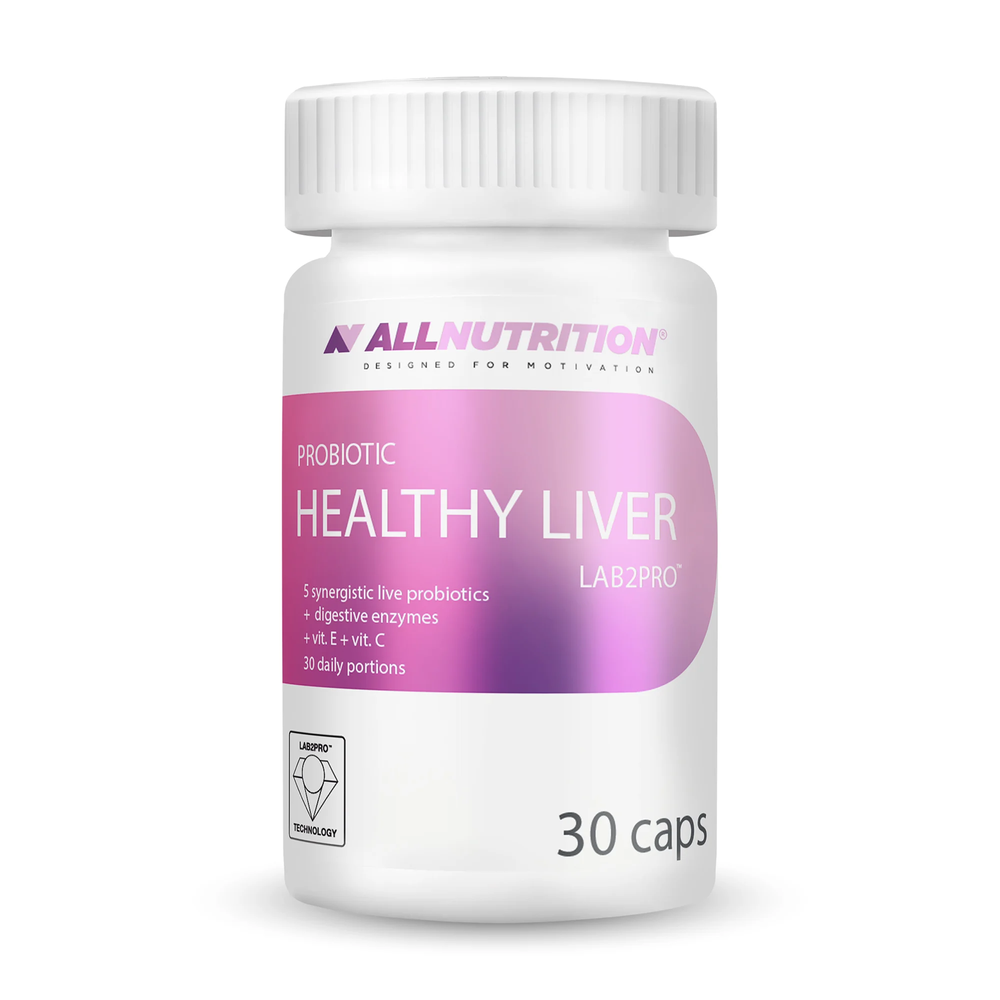 Allnutrition Probiotic Healthy Liver Wspiera Pracę Wątroby 30 Kapsułek