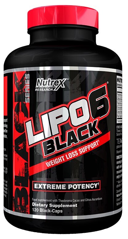 Lipo-6 Black - 120 liquid caps