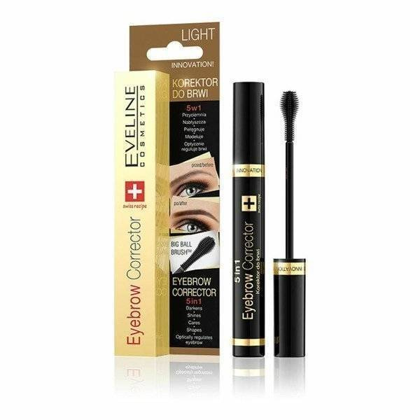 Eveline EyeBrow Corrector 5in1 Light Brown 9ml