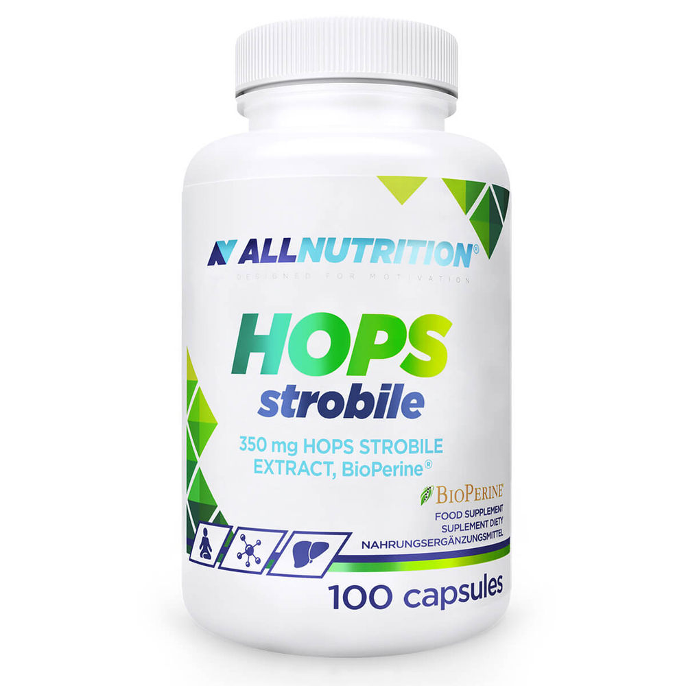 Allnutrition Hops Strobile 350mg 100 Capsules