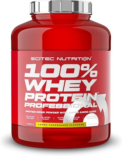 100% Whey Protein Professional, Lemon Cheescake - 2350g