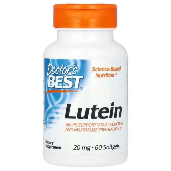 Lutein with FloraGLO, 20mg - 60 softgels