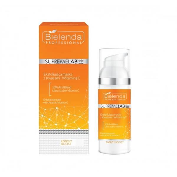 Bielenda Professional SupremeLab Energy Boost Exfoliating Mask with Acids and Vitamin C 50g