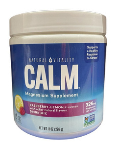 Natural Calm, Raspberry Lemon - 226g