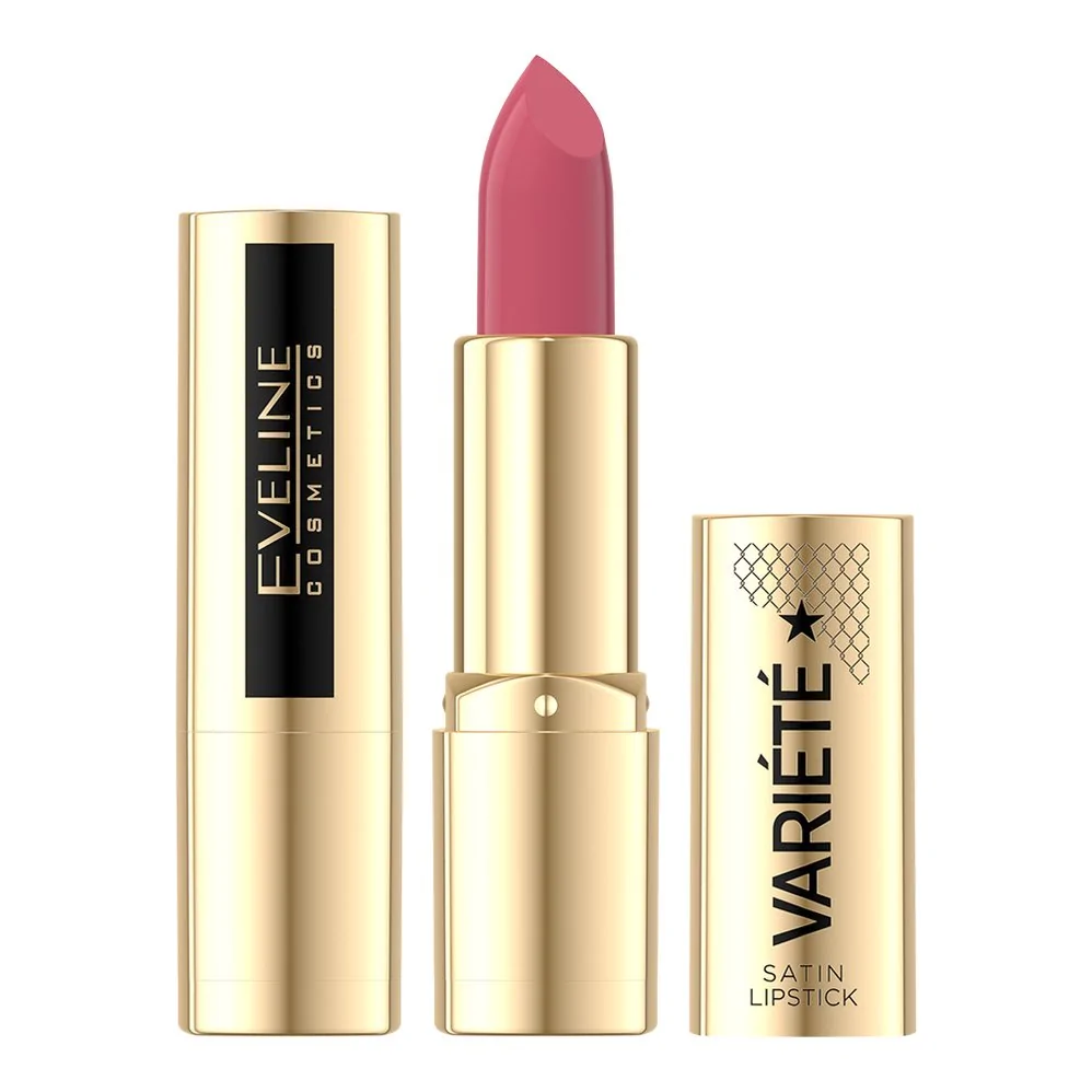 Eveline Variete Satin Nourishing Lipstick Stick with Jojoba Oil No. 01 Rendez-Vous 4g