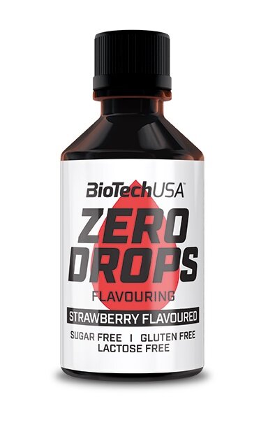 Zero Drops, Strawberry - 50 ml.