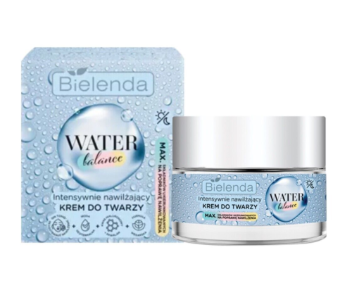 Bielenda Water Balance Intensively Moisturizing Face Cream Vegan 50ml