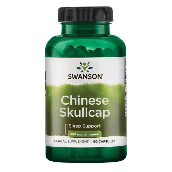 Swanson Chinese Skullcap 400mg 90 Capsules