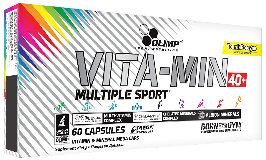 Olimp Vita-Min Multiple Sport 40+ 60 Capsules