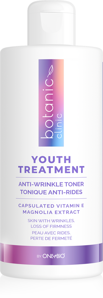 OnlyBio Botanic Clinic Youth Treatment Tonik Przeciwzmarszczkowy 300ml