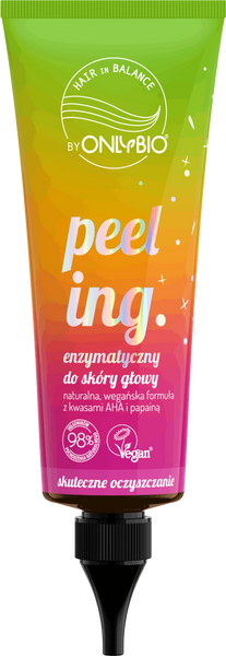 OnlyBio Hair Balance Zestaw Peeling do skóry głowy  +Szampon+Odżywka+Mgiełka 