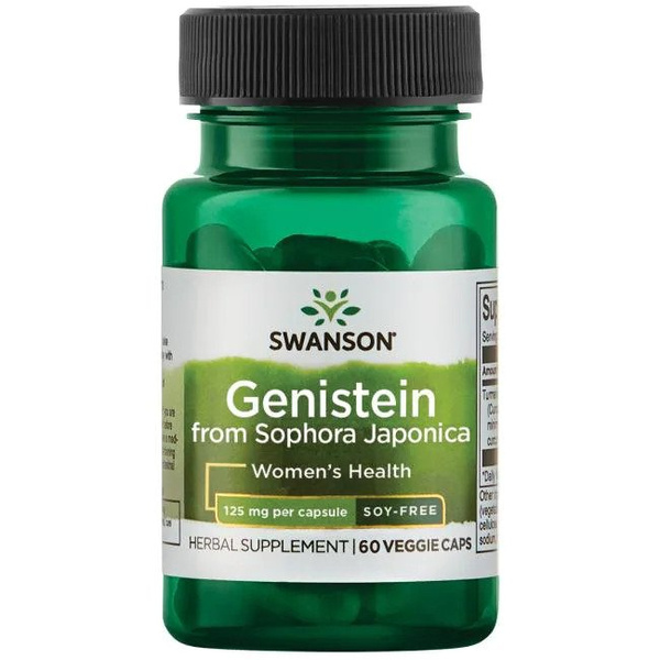 Swanson Genistein from Sophora Japonica 125mg 60 Vcapsules