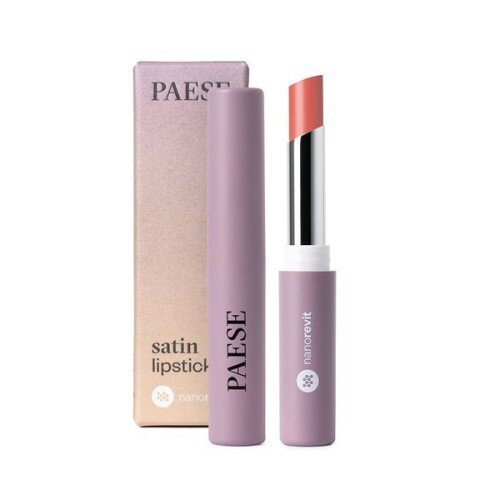 Paese Nanorevit Satin Lipstick No. 21 Soft Peach 2,2g