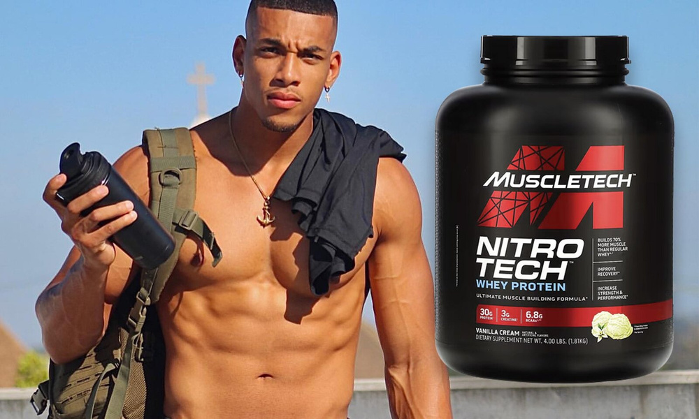 MuscleTech Nitro-Tech Vanilla Cream 1810g