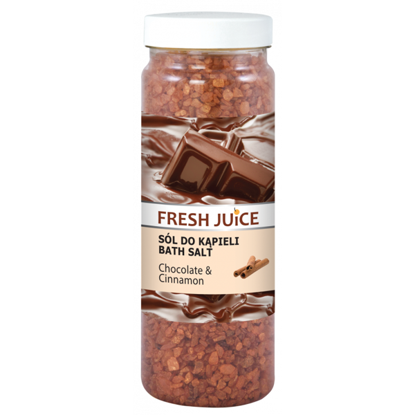 Fresh Juice Sól do Kąpieli Czekolada i Cynamon 700g