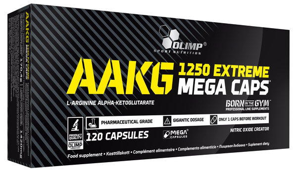 Olimp AAKG Extreme Mega Caps 120 Capsules