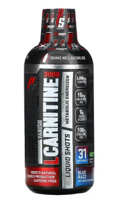 L-Carnitine 3000, Blue Razz - 473 ml.