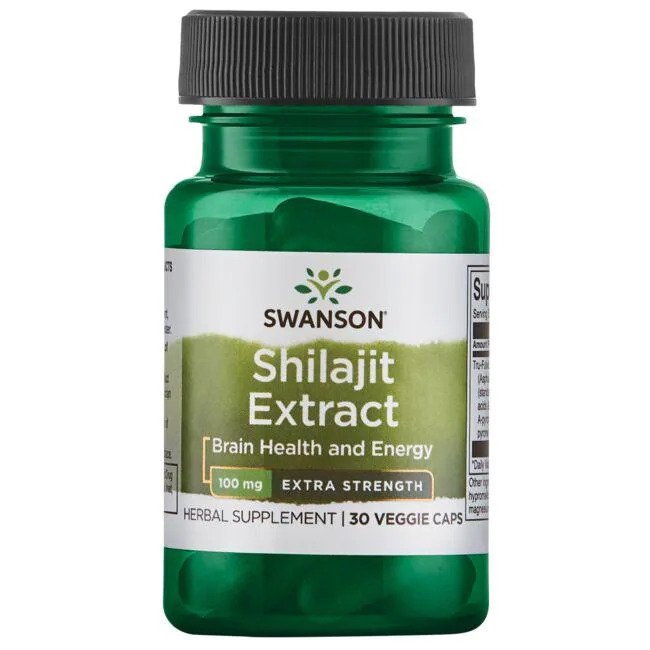 Swanson Shilajit Extract 100mg 30 Kapsułek