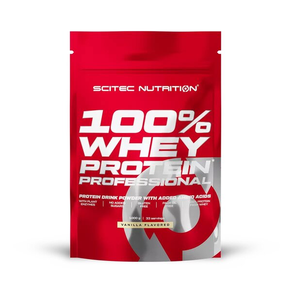 100% Whey Protein Professional, Vanilla - 1000g