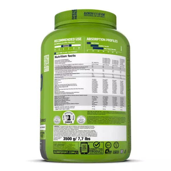Olimp Carbonox Strawberry 3500g