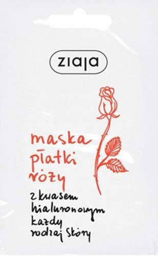 Ziaja Rose Butter Odmładzająca Maska Różana z Kwasem Hialuronowym dla Każdego Rodzaju Skóry 30+ Vegan 7ml