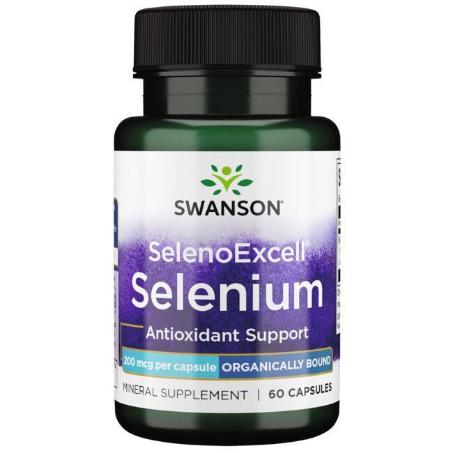 Swanson SelenoExcell Selenium 200mcg 60 Capsułek