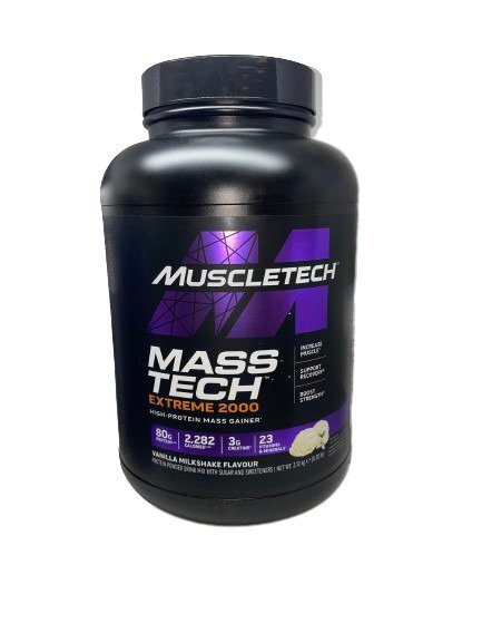 Mass-Tech Extreme 2000, Vanilla Milkshake - 2720g