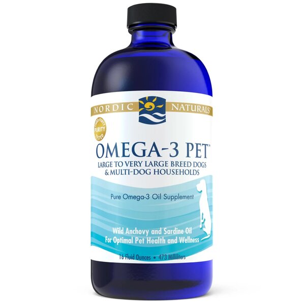 Nordic Naturals Omega-3 Pet Omega-3 Liquid for Dog and Cat Health 473ml