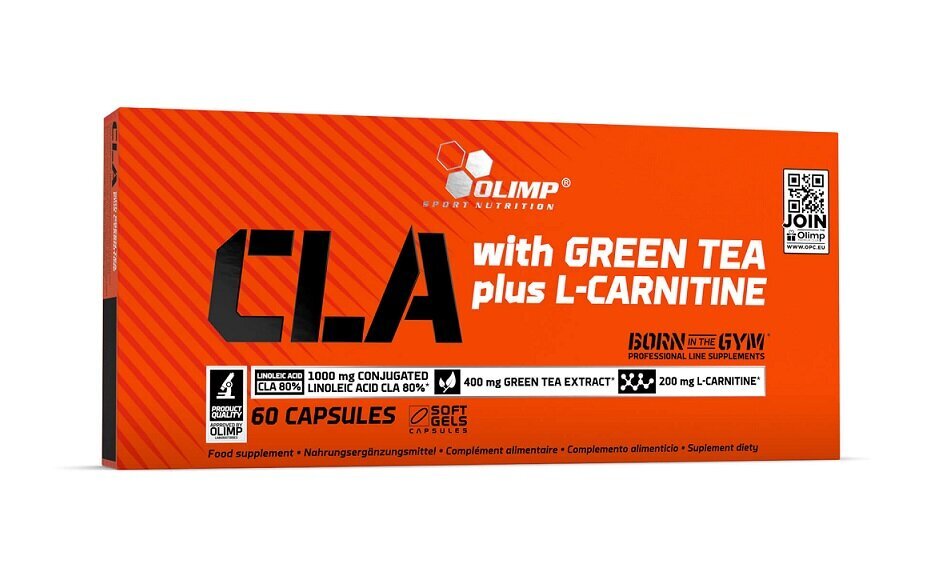 Olimp CLA with Green Tea Plus L-Carnitine 60 Kapsułek