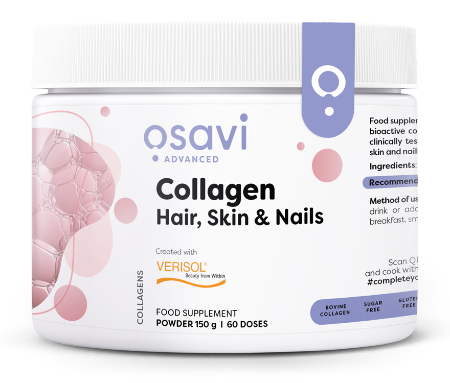 Osavi Collagen Skóra Włosy i Paznokcie Naturalny 150g