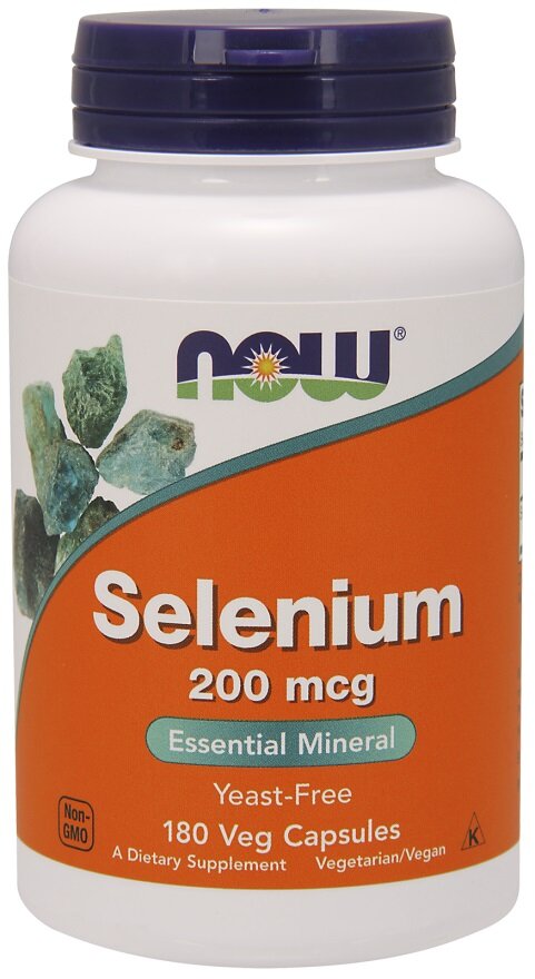 Selenium, 200mcg - 180 vcaps