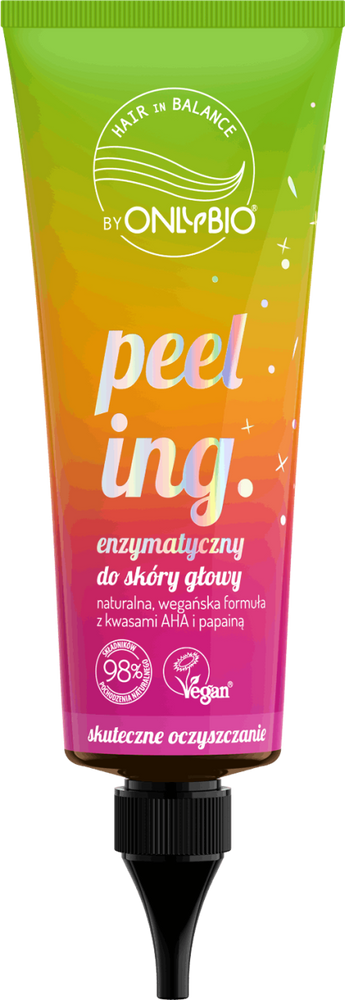 OnlyBio Hair Balance Zestaw Peeling do skóry głowy  +Szampon+Odżywka+Mgiełka 