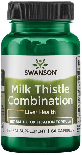 Swanson Milk Thistle Combination 60 Kapsułek