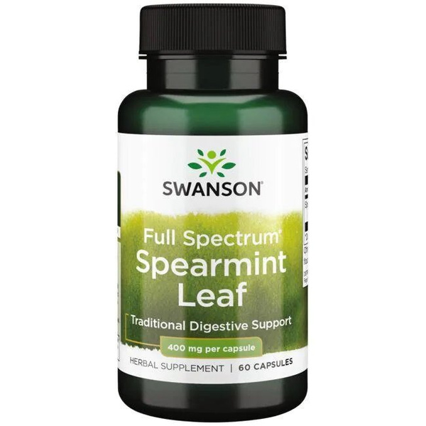 Swanson Full Spectrum Spearmint Leaf 400mg 60 Capsules