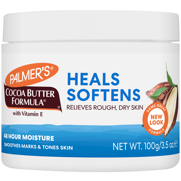 Palmers Cocoa Butter Formula Oryginalny Balsam do Ciała z Czystym Masłem Kakaowym i Vitaminą E Jar 3.5 oz 100g