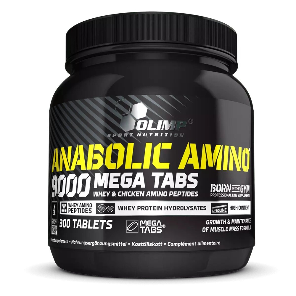 Olimp Anabolic Amino 9000 Mega Tabs 300 Tablets