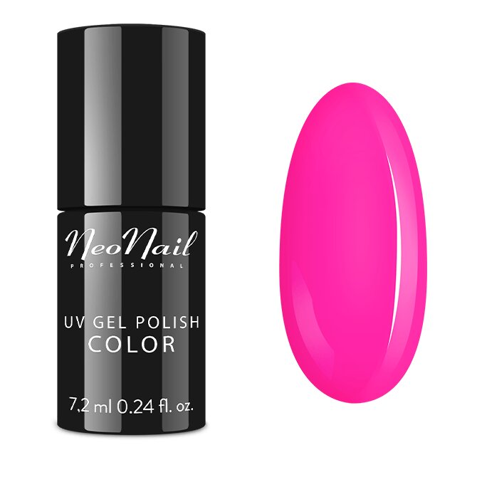 NeoNail UV/LED Hybrid Nail Gel Polish Neon Pink 7,2ml