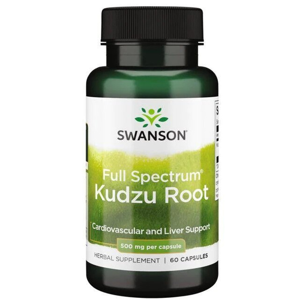 Swanson Full Spectrum Kudzu Root 500mg 60 Kapsułek