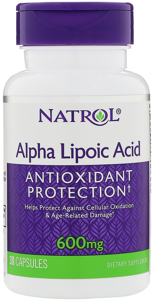 Alpha Lipoic Acid, 600mg - 30 caps