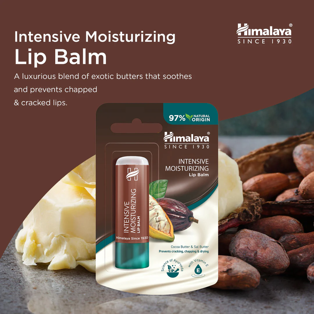 Himalaya Intensive Moisturizing Cocoa Butter Lip Balm 4.5g