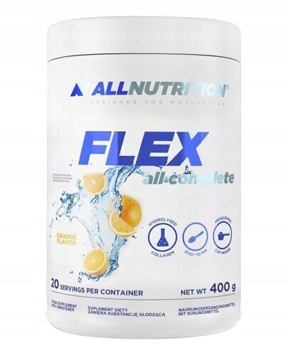 Allnutrition Flex All Complete Hydrolyzed Collagen Powder Orange 400g